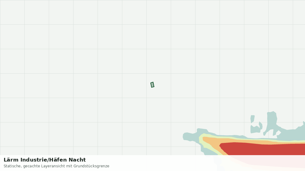 Statische Kartenansicht: Lärm Industrie/Häfen Nacht