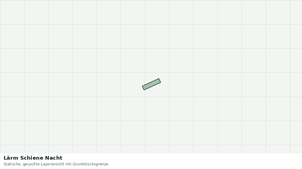 Statische Kartenansicht: Lärm Schiene Nacht