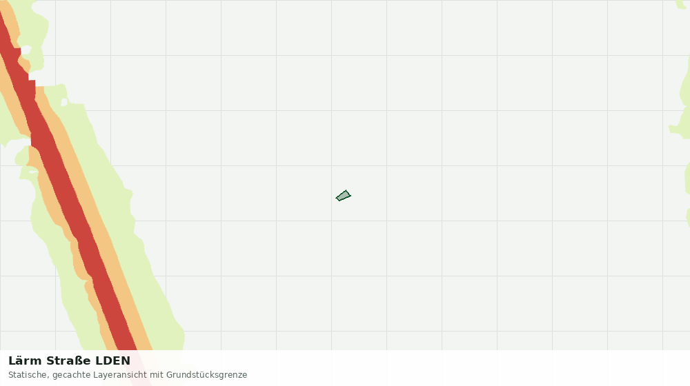 Statische Kartenansicht: Lärm Straße LDEN