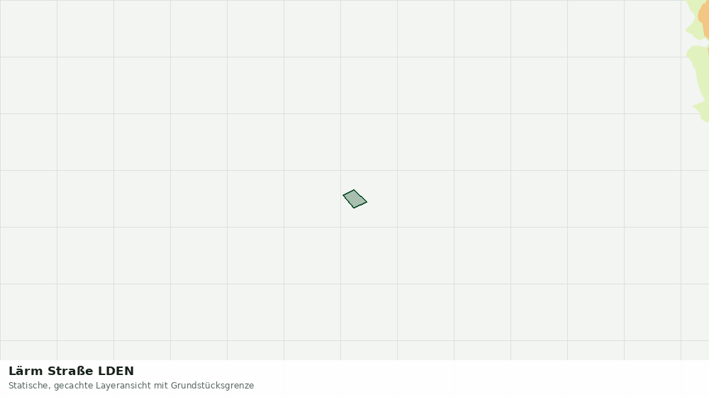 Statische Kartenansicht: Lärm Straße LDEN