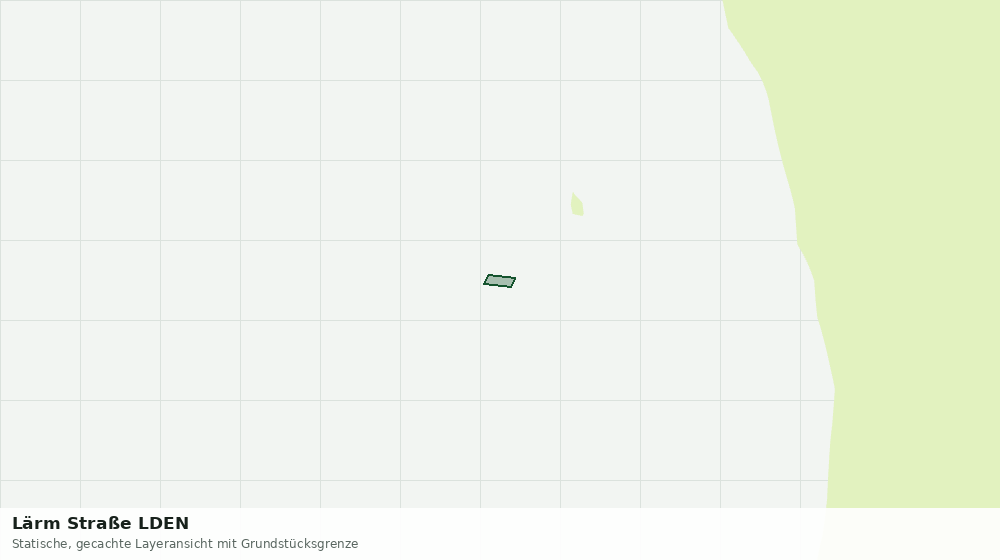 Statische Kartenansicht: Lärm Straße LDEN