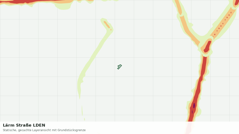 Statische Kartenansicht: Lärm Straße LDEN
