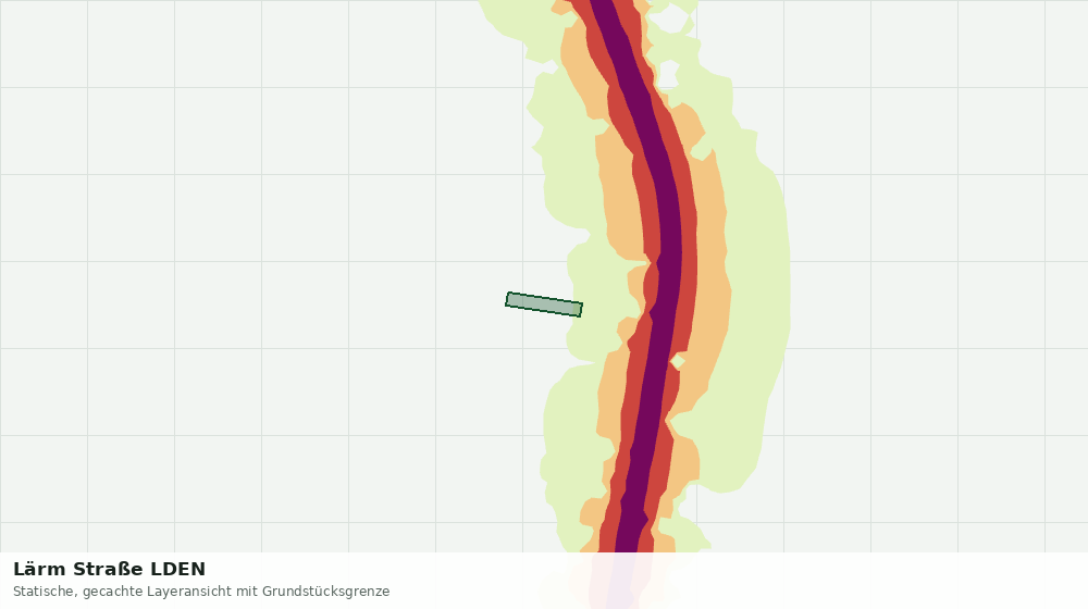 Statische Kartenansicht: Lärm Straße LDEN
