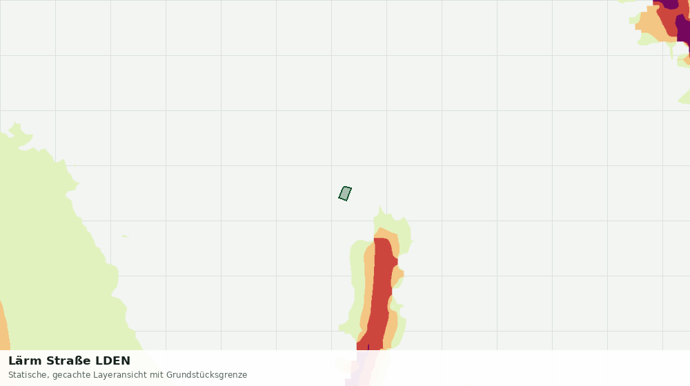 Statische Kartenansicht: Lärm Straße LDEN