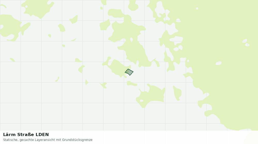 Statische Kartenansicht: Lärm Straße LDEN