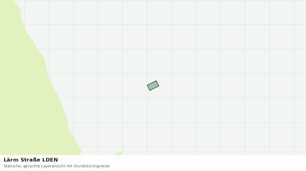 Statische Kartenansicht: Lärm Straße LDEN