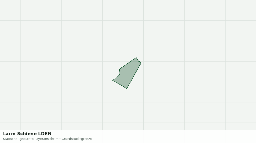Statische Kartenansicht: Lärm Schiene LDEN