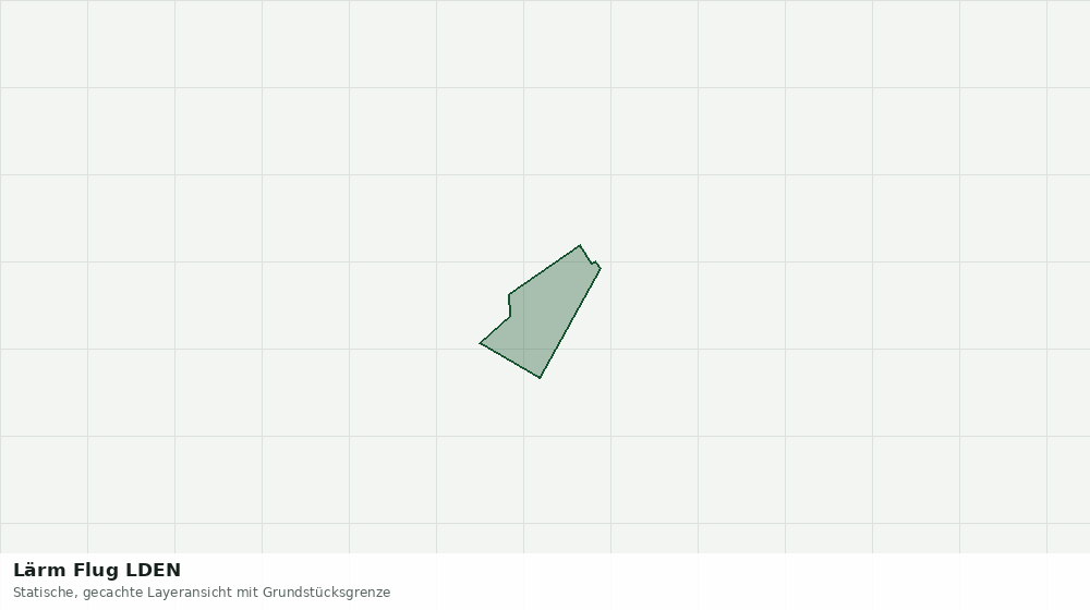 Statische Kartenansicht: Lärm Flug LDEN