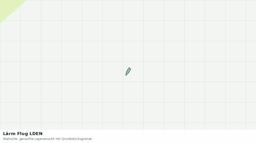 Statische Kartenansicht: Lärm Flug LDEN