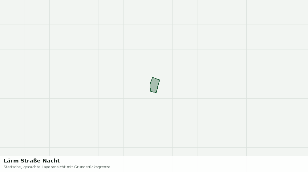 Statische Kartenansicht: Lärm Straße Nacht