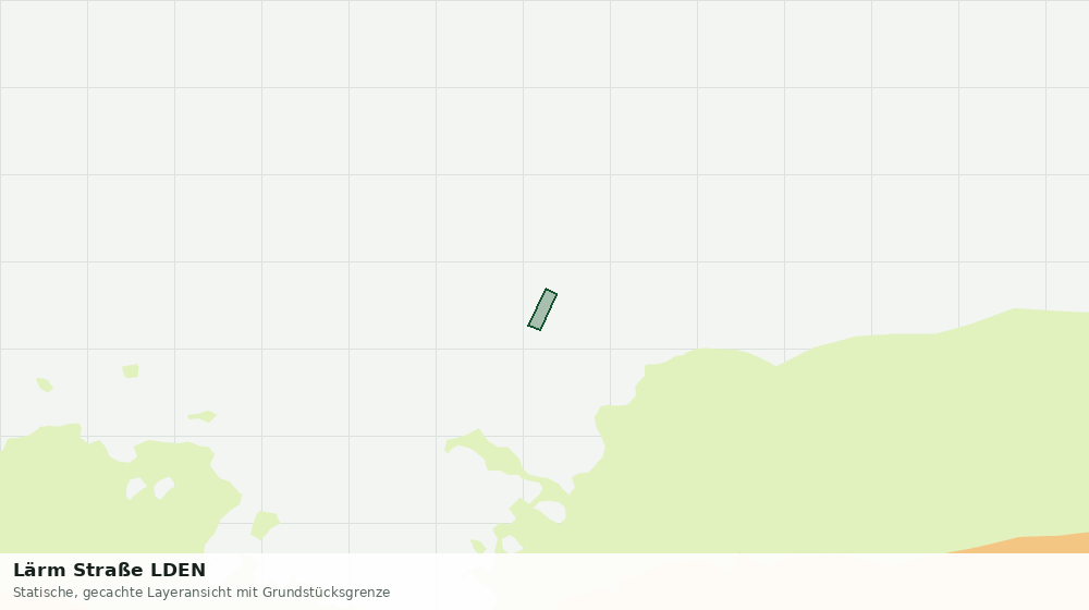 Statische Kartenansicht: Lärm Straße LDEN