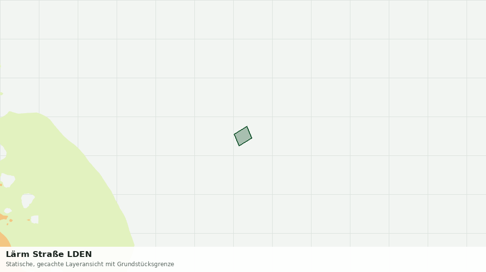 Statische Kartenansicht: Lärm Straße LDEN