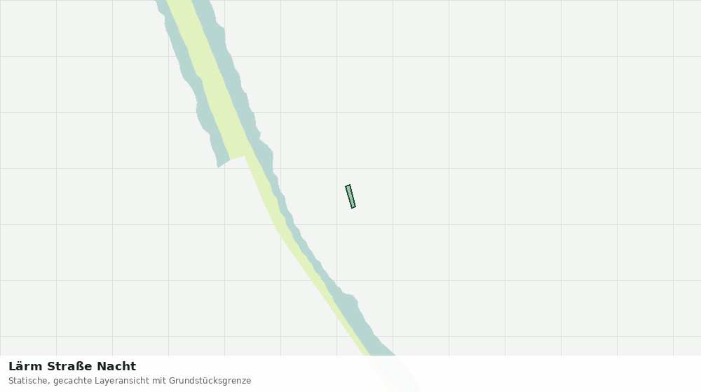 Statische Kartenansicht: Lärm Straße Nacht