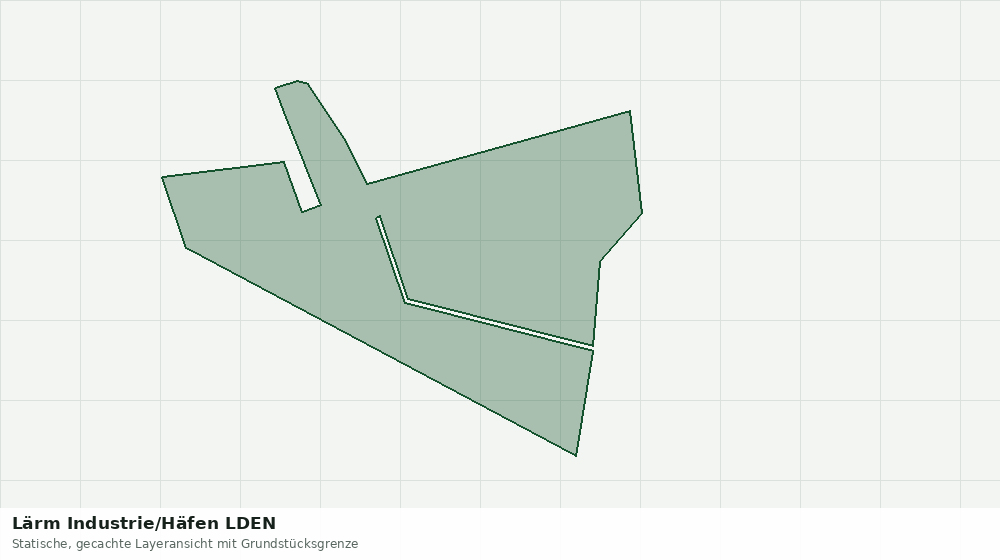 Statische Kartenansicht: Lärm Industrie/Häfen LDEN