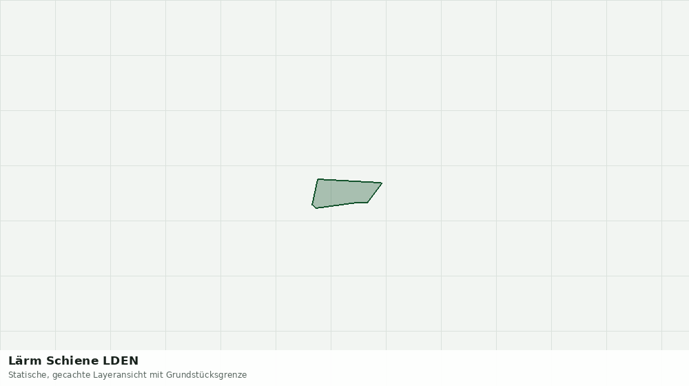 Statische Kartenansicht: Lärm Schiene LDEN