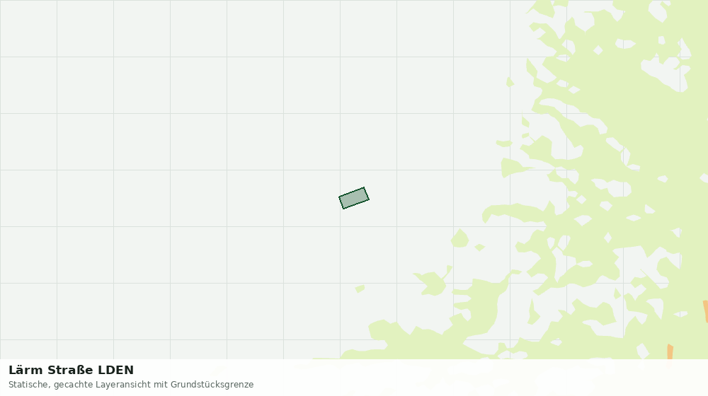 Statische Kartenansicht: Lärm Straße LDEN