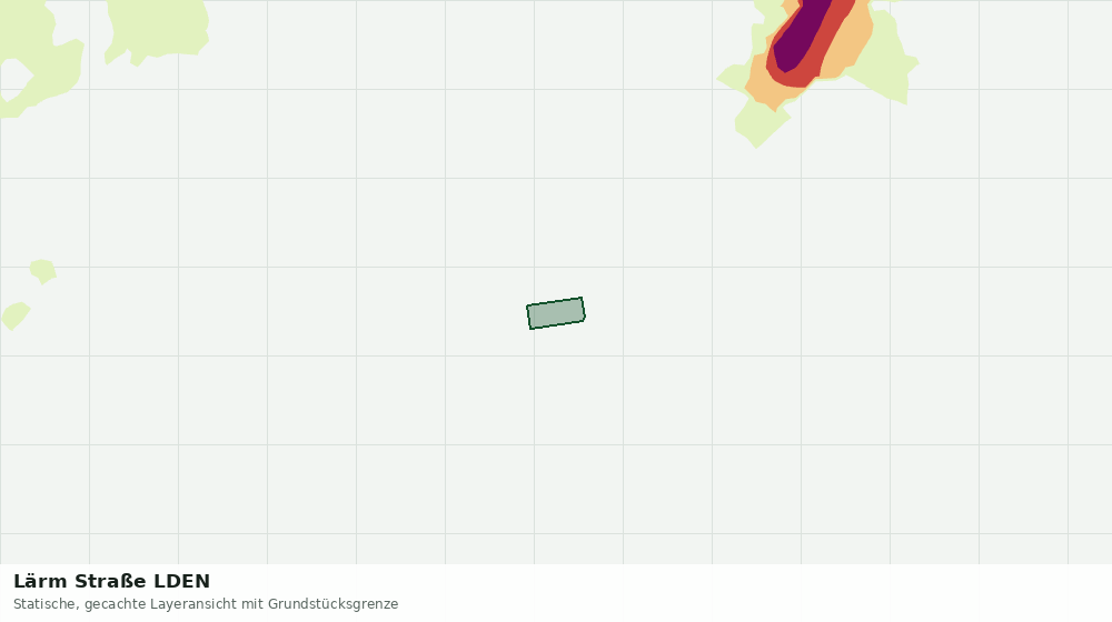 Statische Kartenansicht: Lärm Straße LDEN