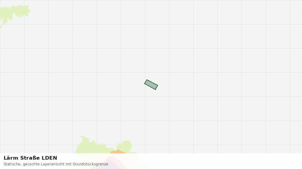 Statische Kartenansicht: Lärm Straße LDEN