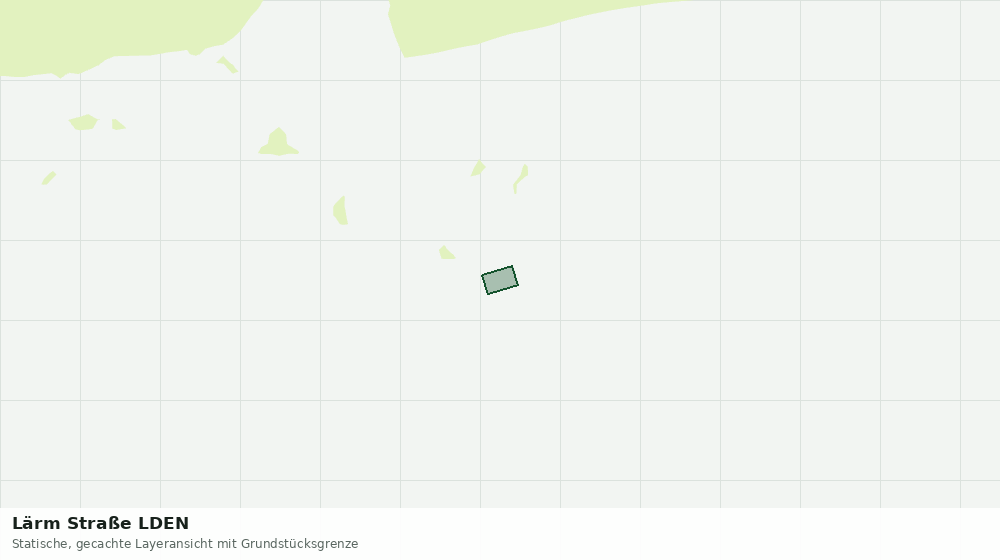 Statische Kartenansicht: Lärm Straße LDEN