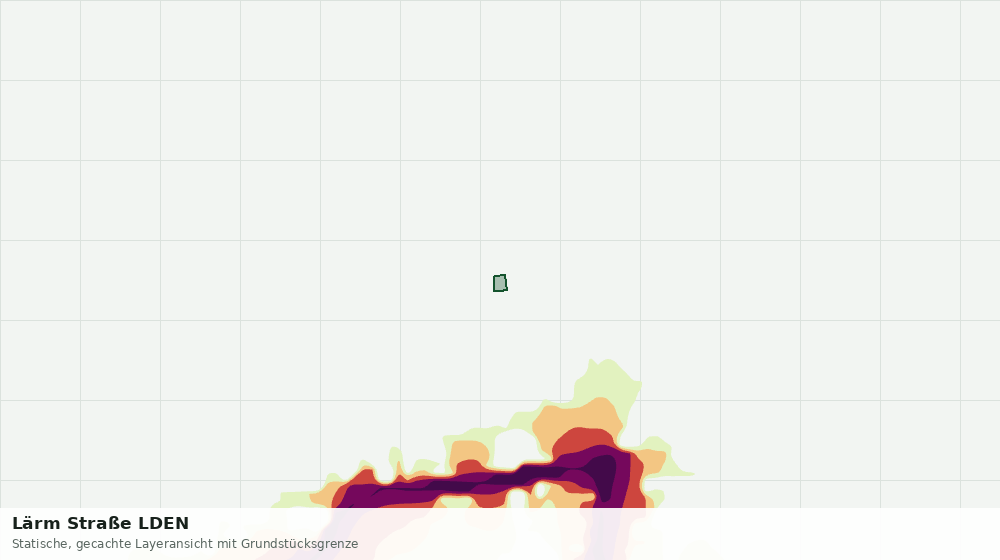 Statische Kartenansicht: Lärm Straße LDEN