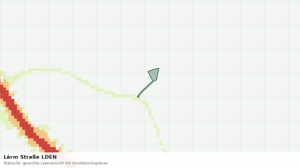 Statische Kartenansicht: Lärm Straße LDEN