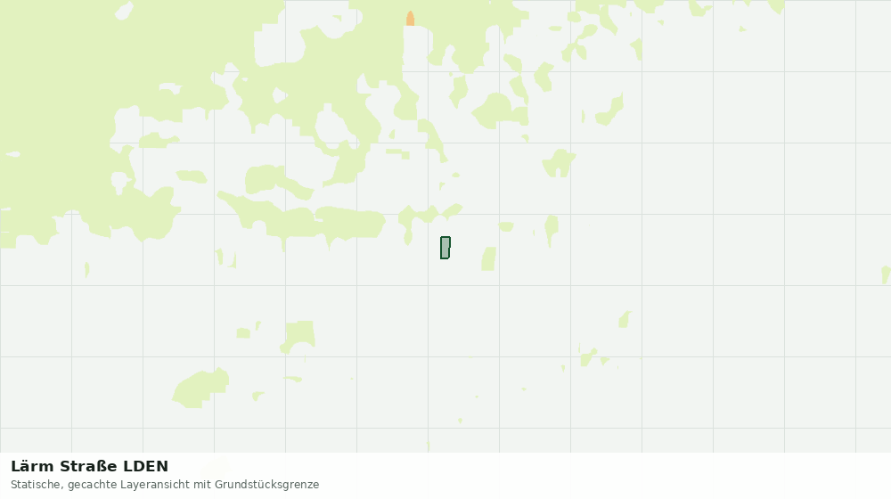 Statische Kartenansicht: Lärm Straße LDEN