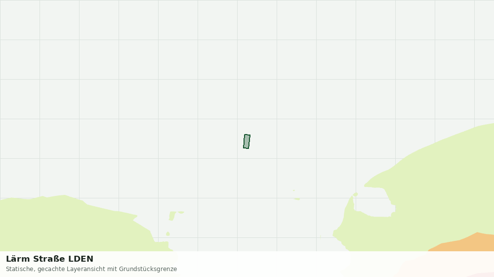 Statische Kartenansicht: Lärm Straße LDEN