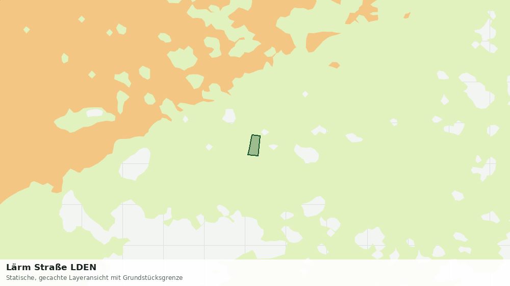 Statische Kartenansicht: Lärm Straße LDEN