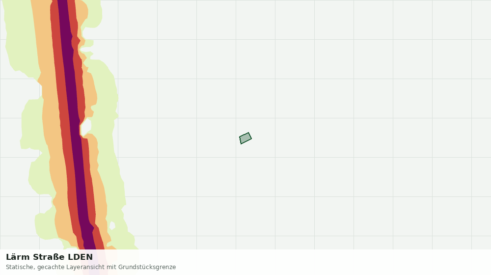 Statische Kartenansicht: Lärm Straße LDEN