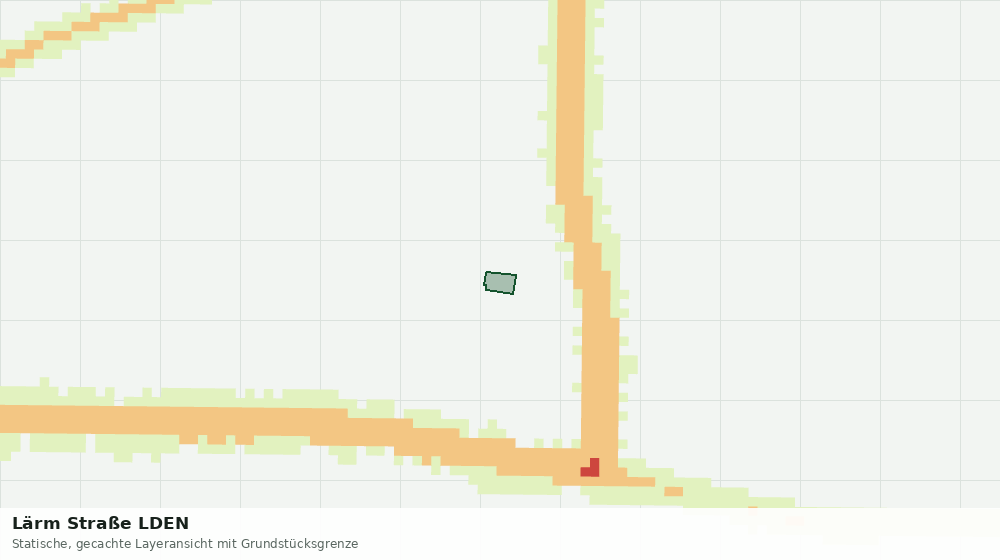 Statische Kartenansicht: Lärm Straße LDEN