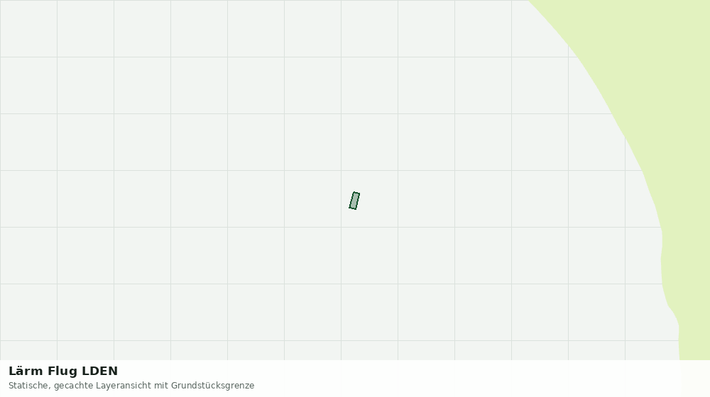 Statische Kartenansicht: Lärm Flug LDEN