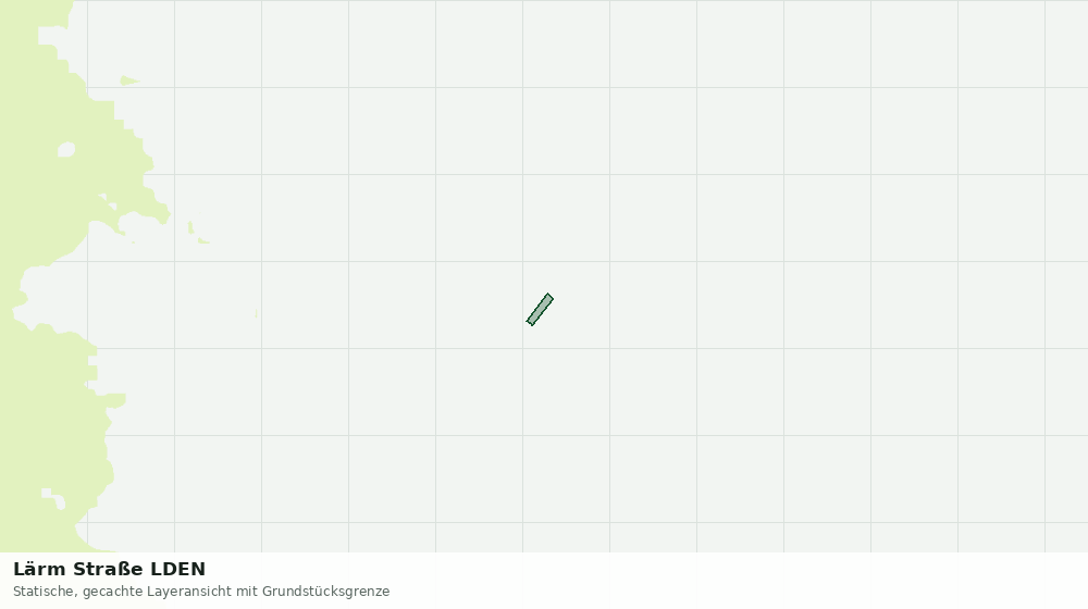 Statische Kartenansicht: Lärm Straße LDEN