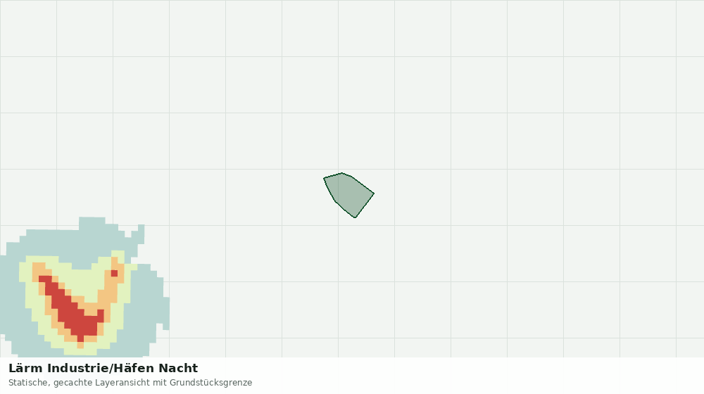 Statische Kartenansicht: Lärm Industrie/Häfen Nacht