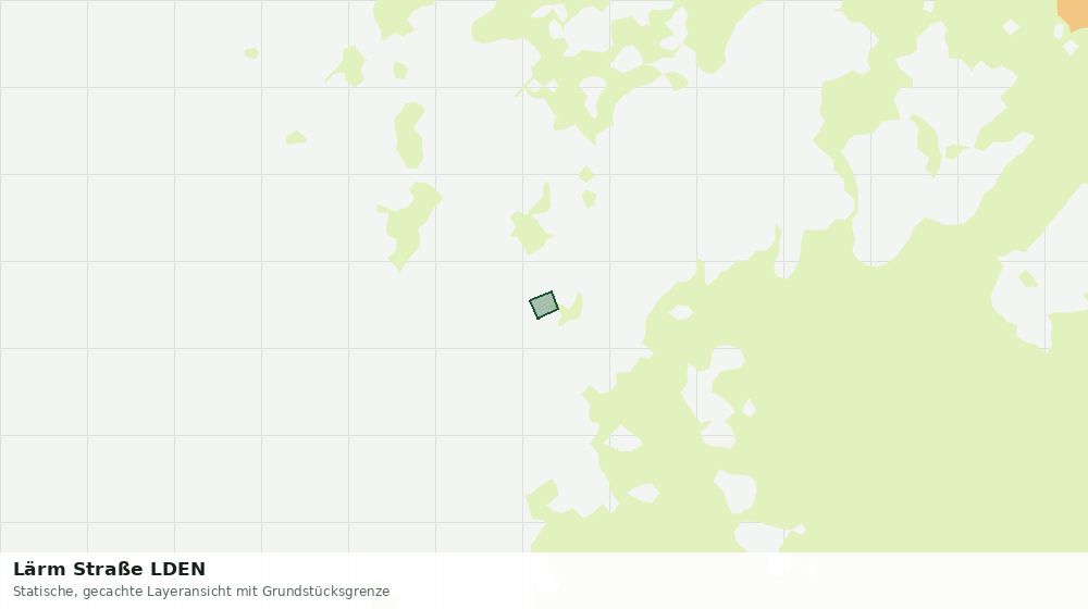 Statische Kartenansicht: Lärm Straße LDEN