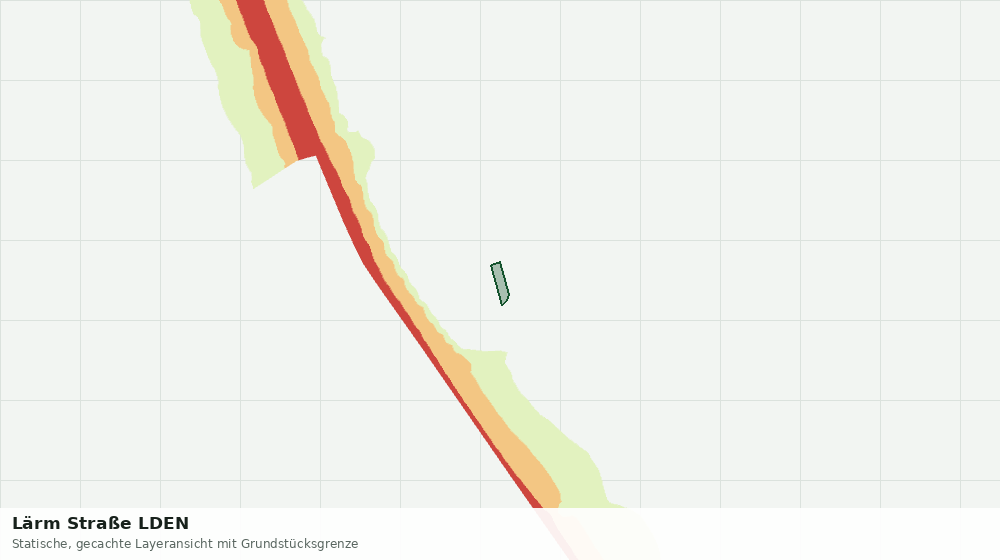 Statische Kartenansicht: Lärm Straße LDEN