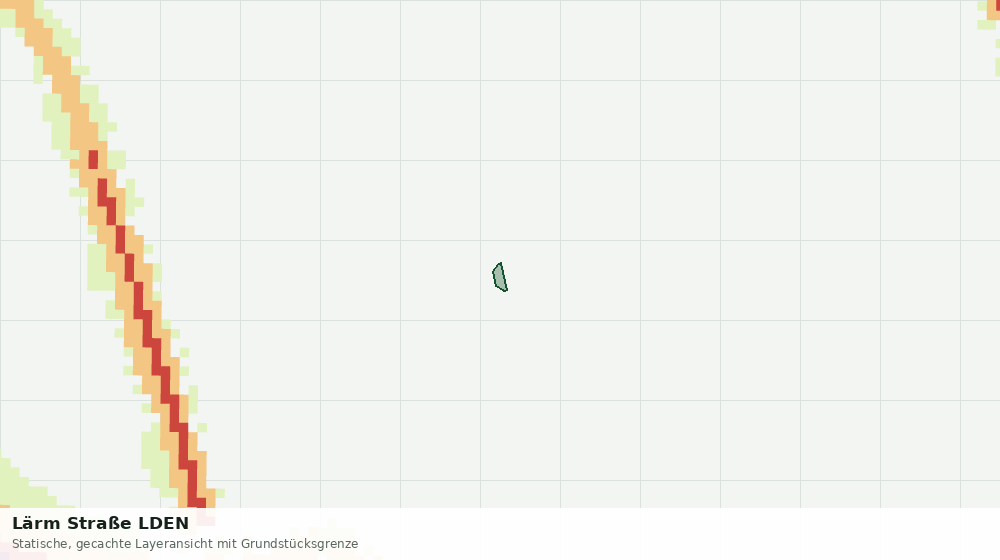 Statische Kartenansicht: Lärm Straße LDEN