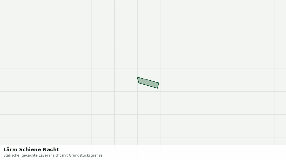 Statische Kartenansicht: Lärm Schiene Nacht