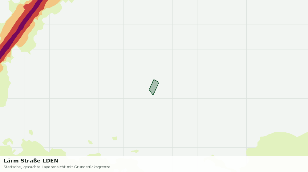 Statische Kartenansicht: Lärm Straße LDEN