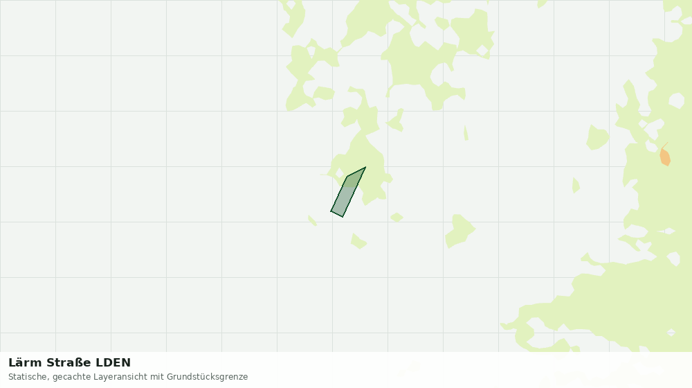 Statische Kartenansicht: Lärm Straße LDEN