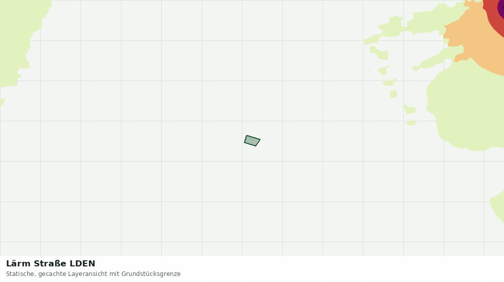 Statische Kartenansicht: Lärm Straße LDEN