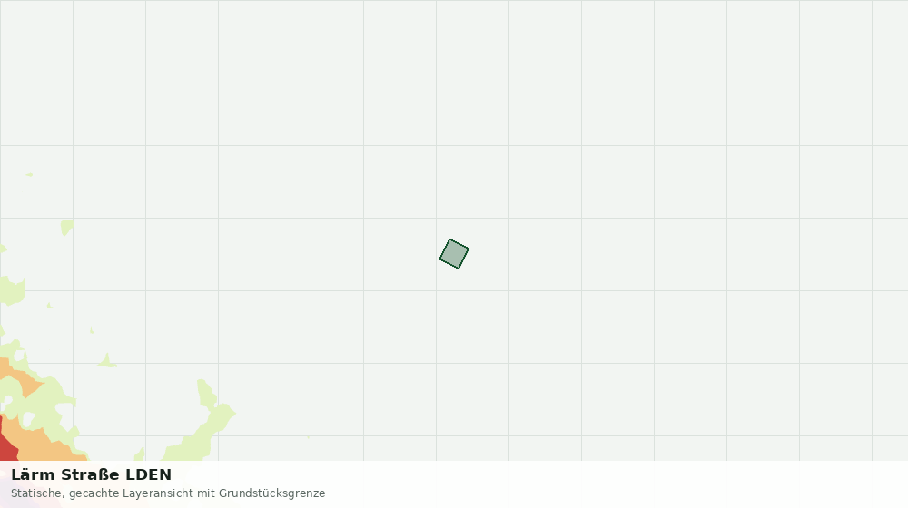 Statische Kartenansicht: Lärm Straße LDEN