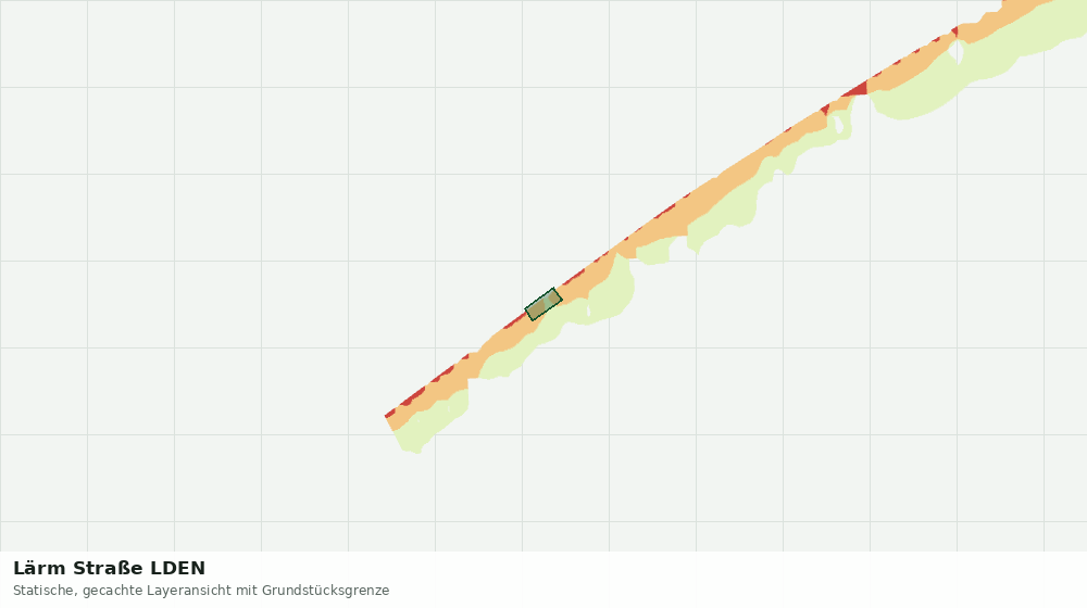 Statische Kartenansicht: Lärm Straße LDEN