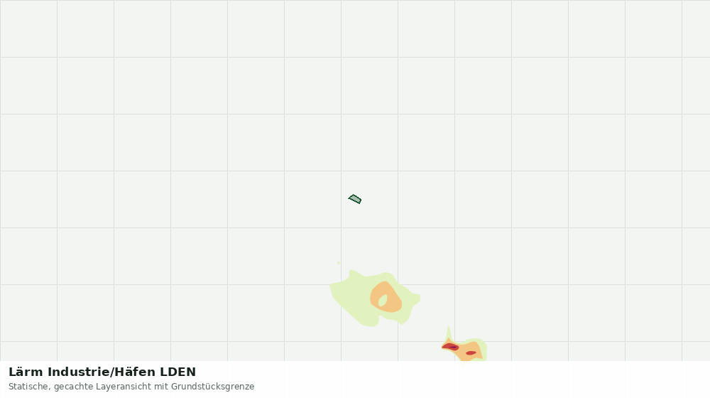 Statische Kartenansicht: Lärm Industrie/Häfen LDEN