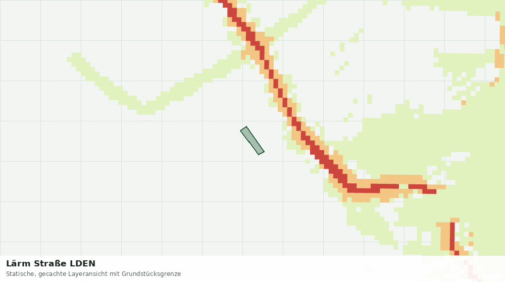 Statische Kartenansicht: Lärm Straße LDEN