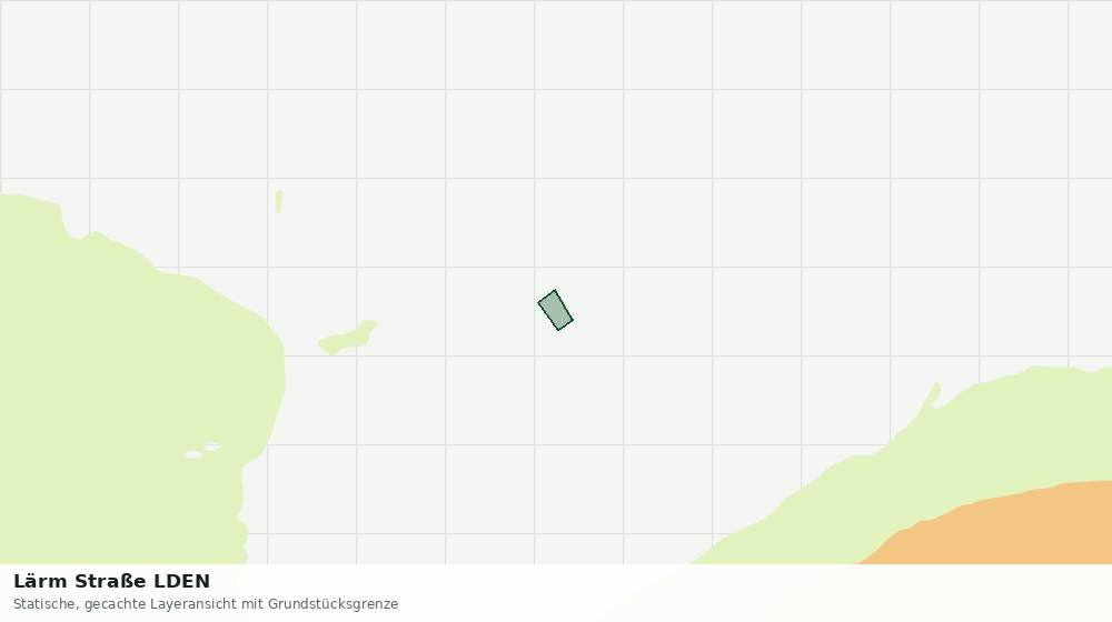 Statische Kartenansicht: Lärm Straße LDEN
