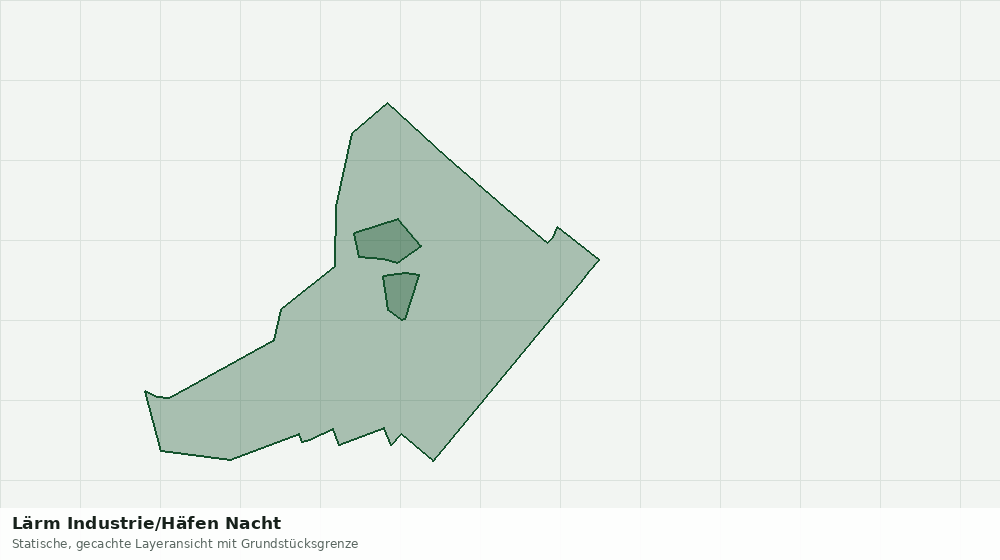 Statische Kartenansicht: Lärm Industrie/Häfen Nacht