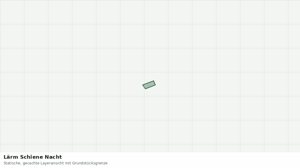 Statische Kartenansicht: Lärm Schiene Nacht