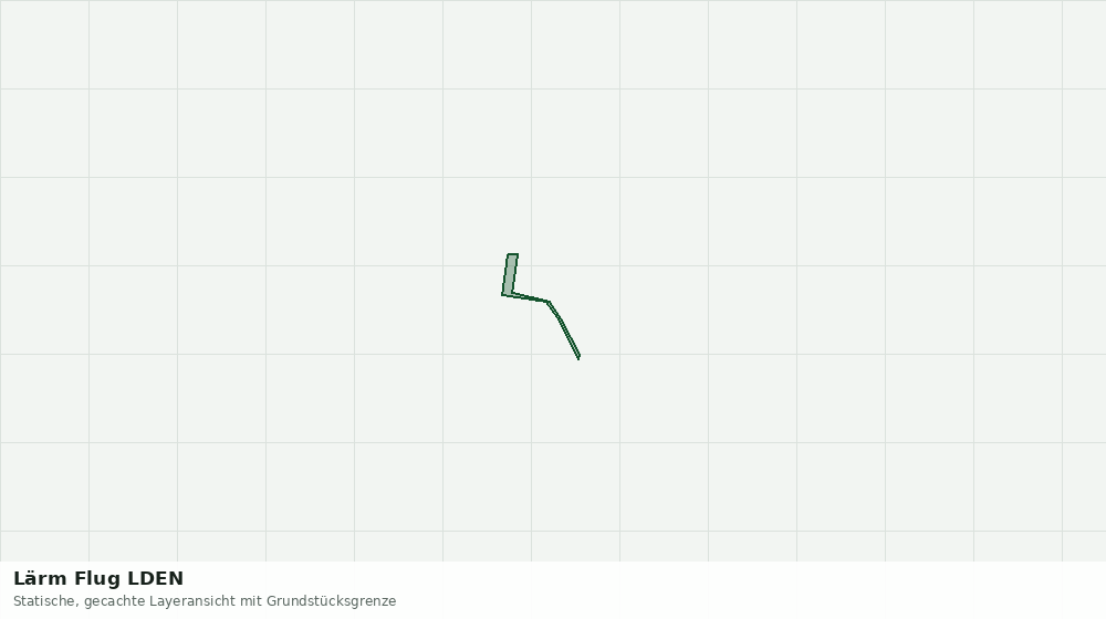 Statische Kartenansicht: Lärm Flug LDEN