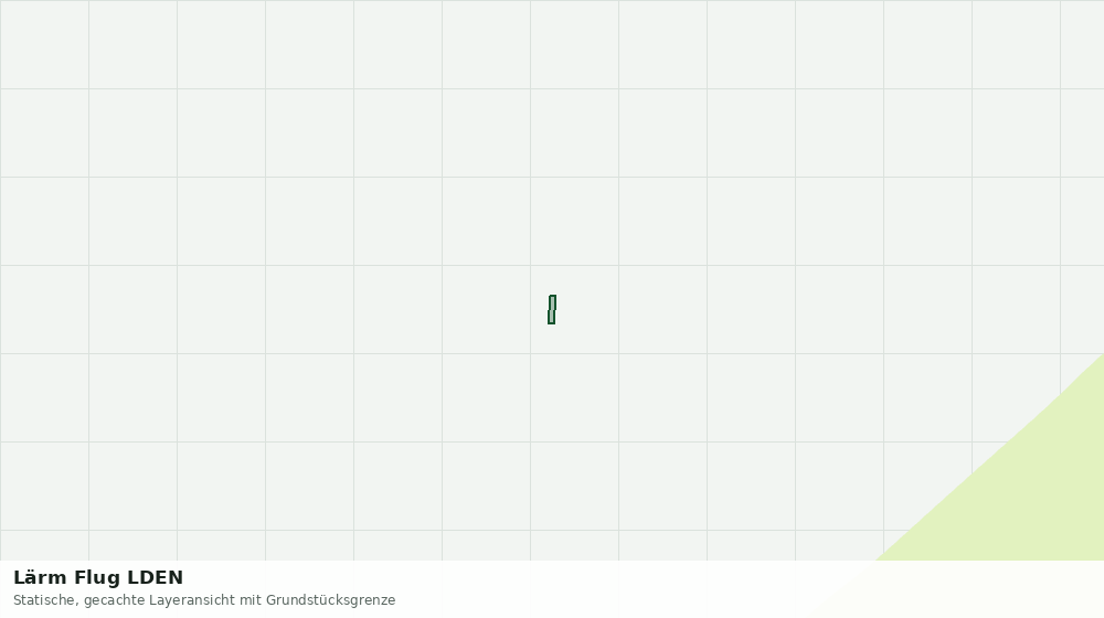 Statische Kartenansicht: Lärm Flug LDEN