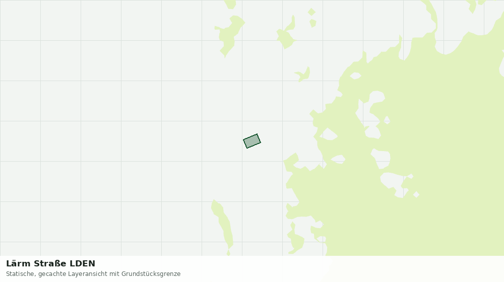 Statische Kartenansicht: Lärm Straße LDEN